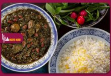 طرز تهیه سریع قورمه سبزی مجلسی رستورانی بدون تلخی و جا افتادن تضمینی در ۶۰ دقیقه