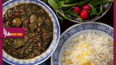 طرز تهیه سریع قورمه سبزی مجلسی رستورانی بدون تلخی و جا افتادن تضمینی در ۶۰ دقیقه